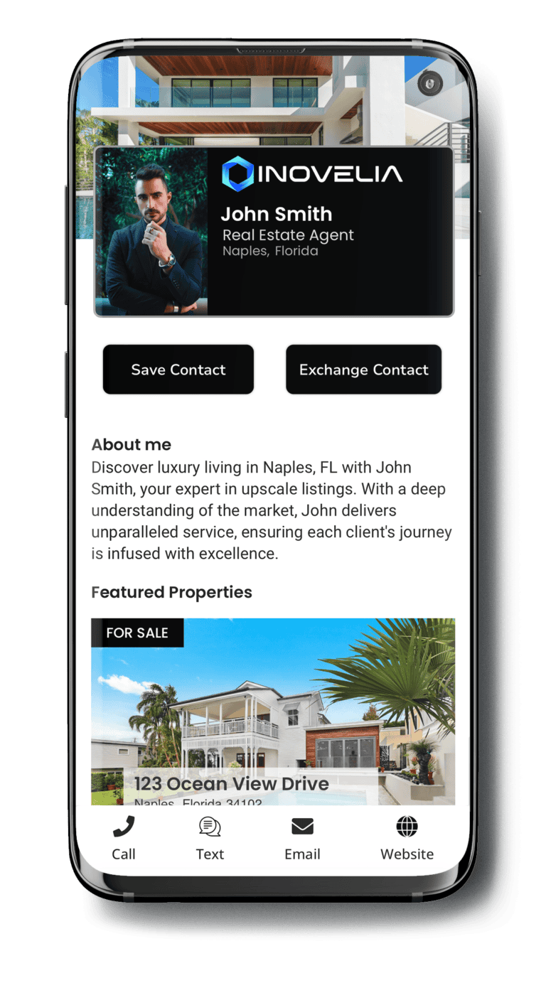 Virtual Business Card Design #1