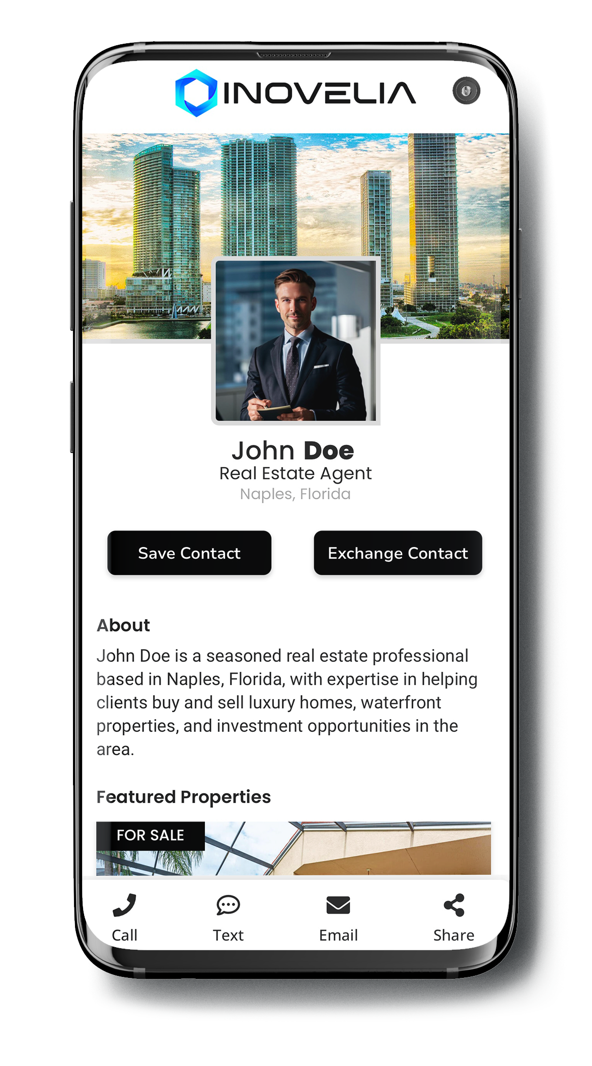Virtual Business Card Design #3