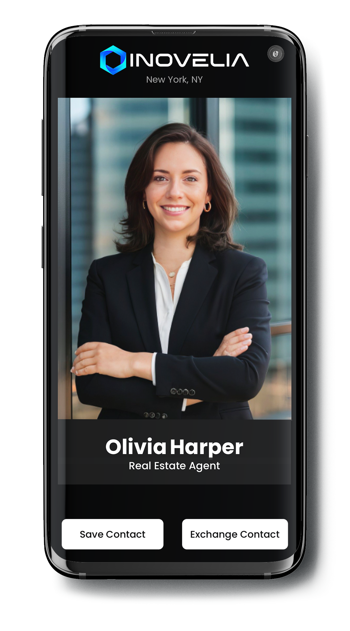Virtual business card design #4